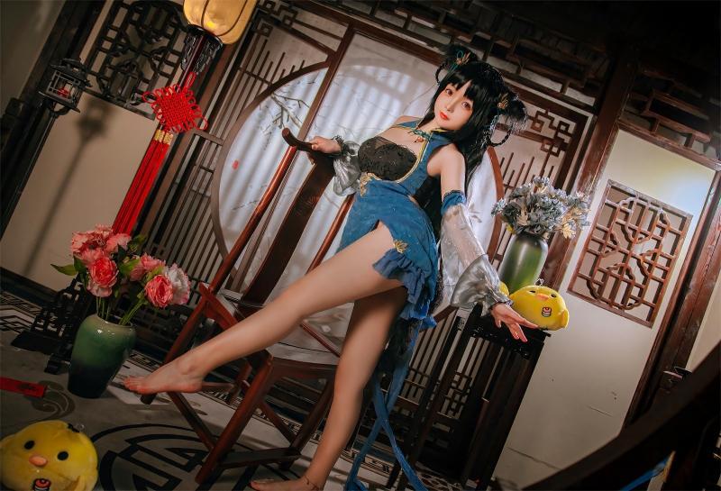 【精美资源】-日奈娇 碧蓝航线 大潮旗袍[25P-206MB]