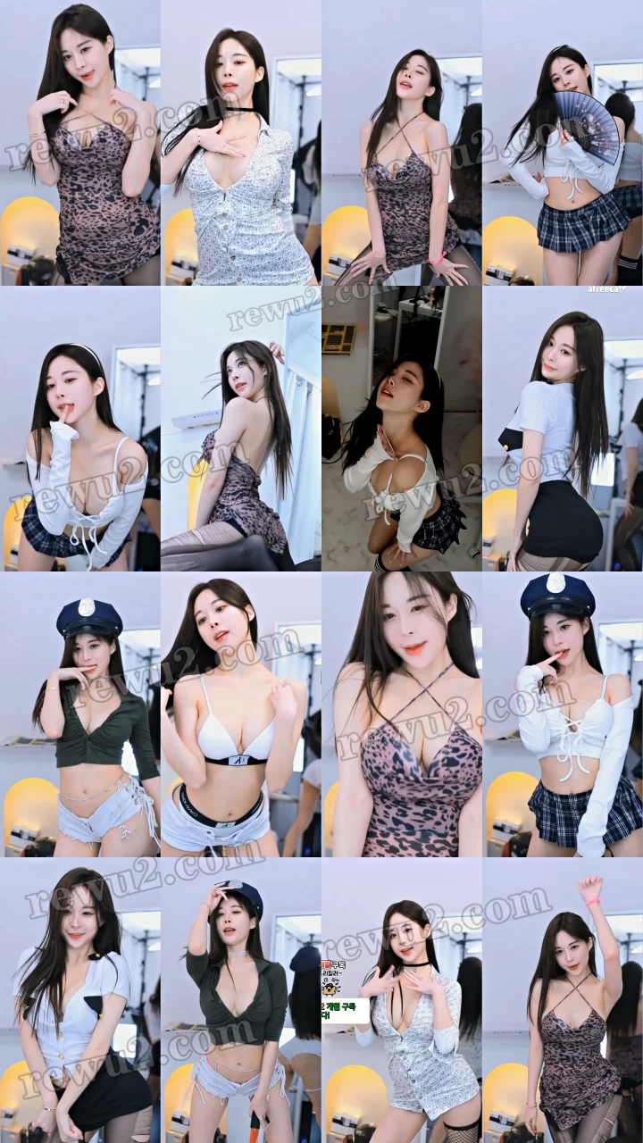 【超级漂亮】-【韩国主播】afreecatv 姚伍宁 直播跳舞 无水印（23V4.79G）
