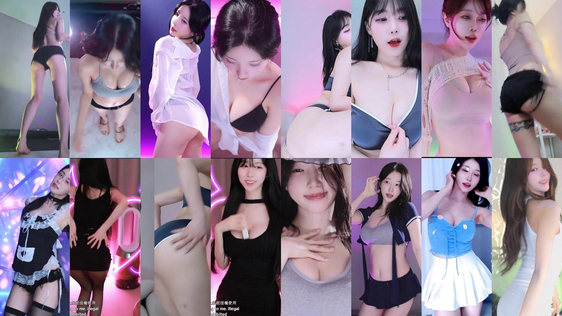 【值得一看】-韩国BJ 2025年7月21日舞蹈视频合集 孝卡很肉 牛奶很软