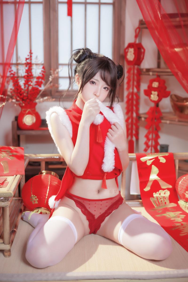 【精美资源】-清水由乃 新年旗袍 [77P-910MB]