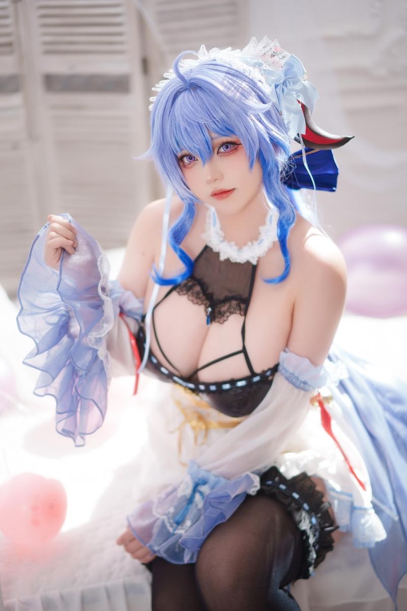 【高端精品】-菌烨tako 甘雨 6月限定[12P-62MB]