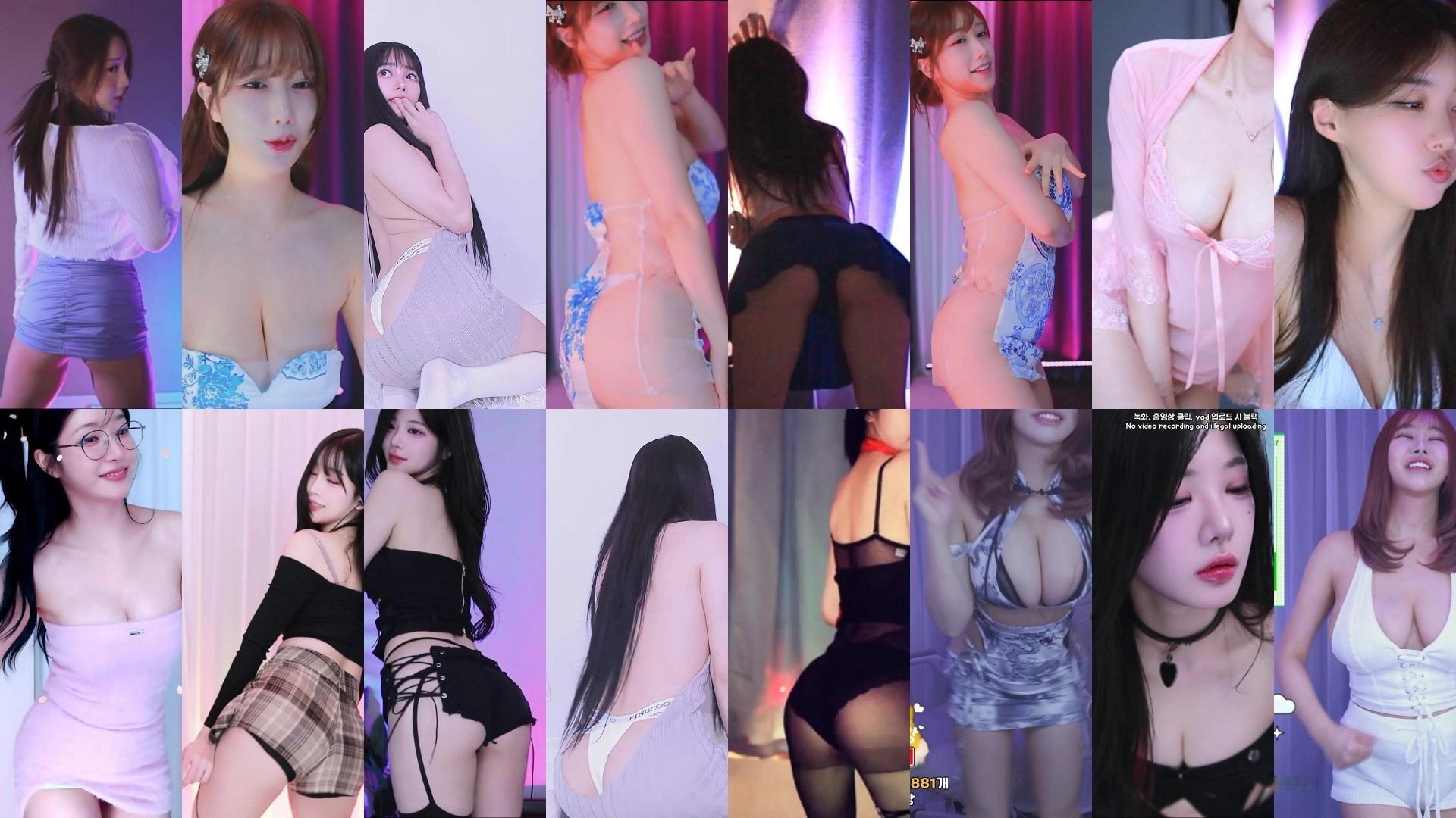 【不看后悔】-AfreecaTv韩国BJ 2025年2月21日录制舞蹈合集