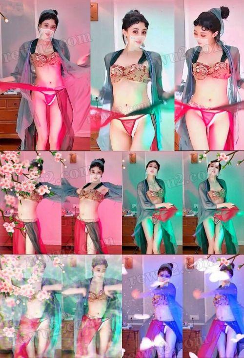 【小编强推】-【网易CC】白妖妖 土豪定制跳舞！唯美青蛇 清凉丁字！还挺美的 不怪法海顶不住~原版无水印(1V717M9分)