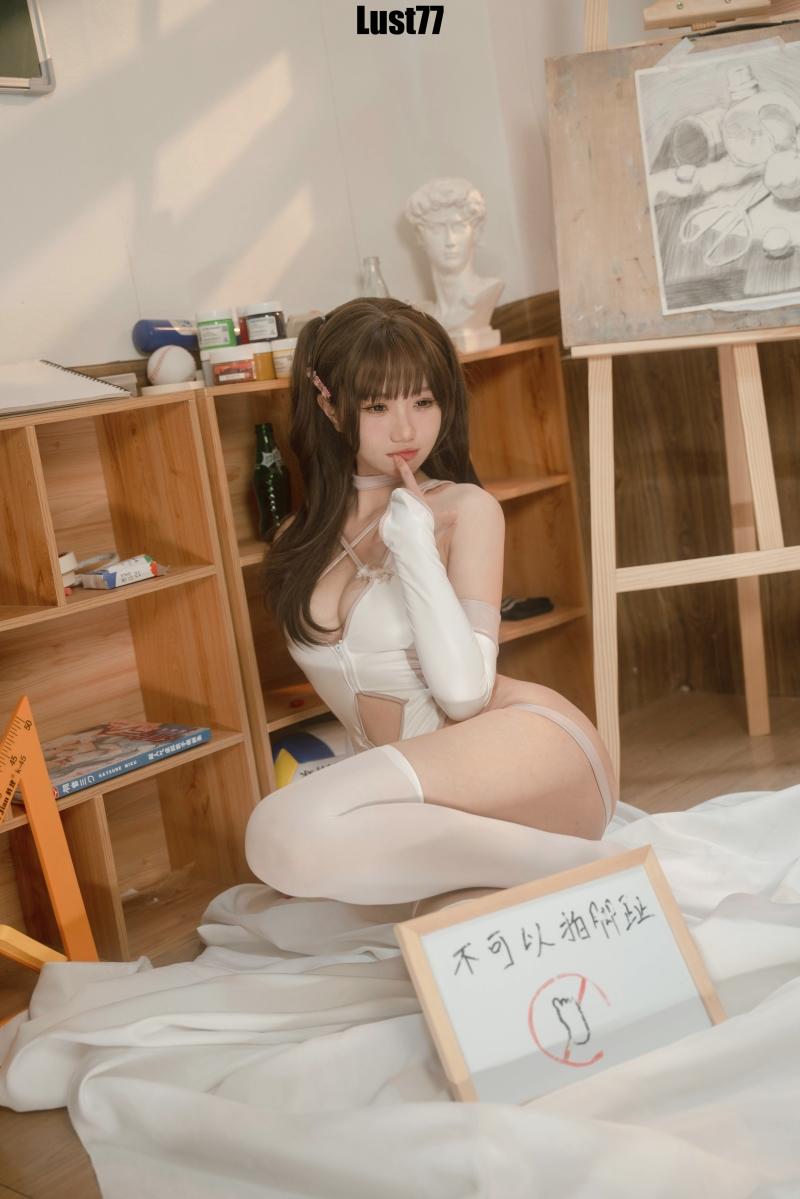 【美女推荐】-柒柒要乖哦 粉色泳衣[77P-0.99GB]