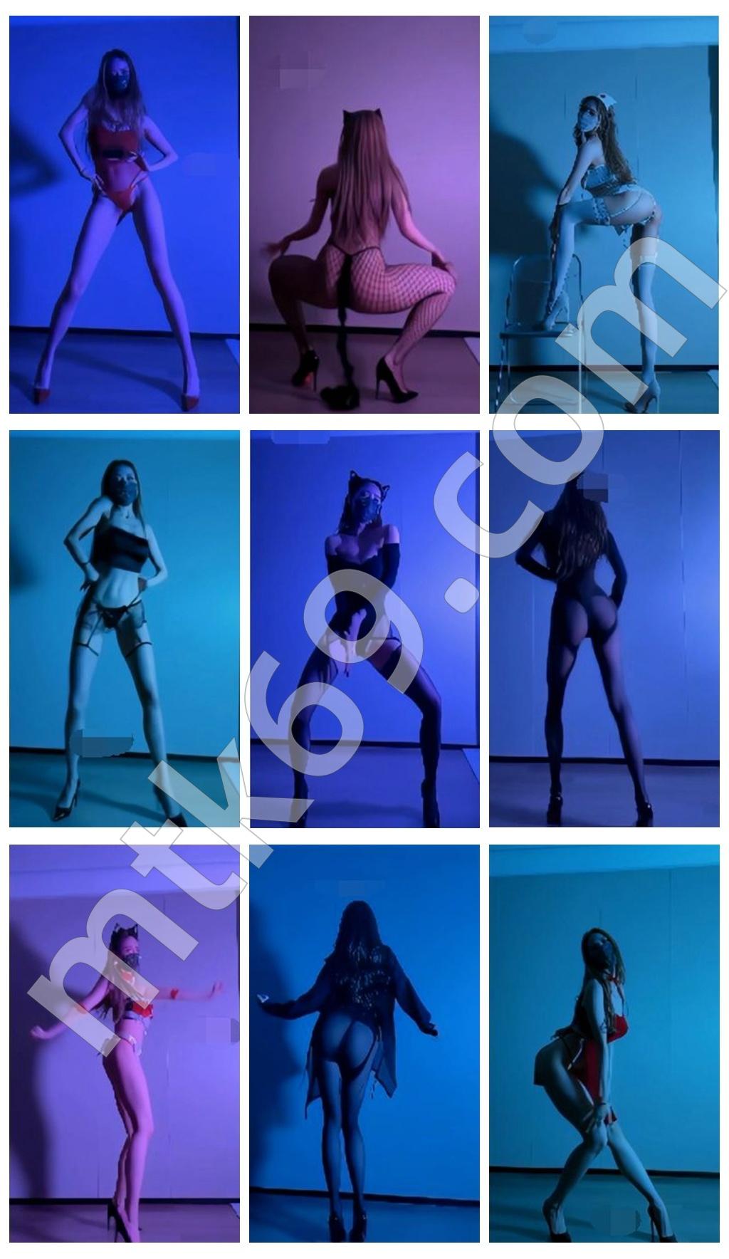 【完美佳人】-抖音丨爱跳舞的小野猫 大尺度节奏骚舞 [55V/906MB]