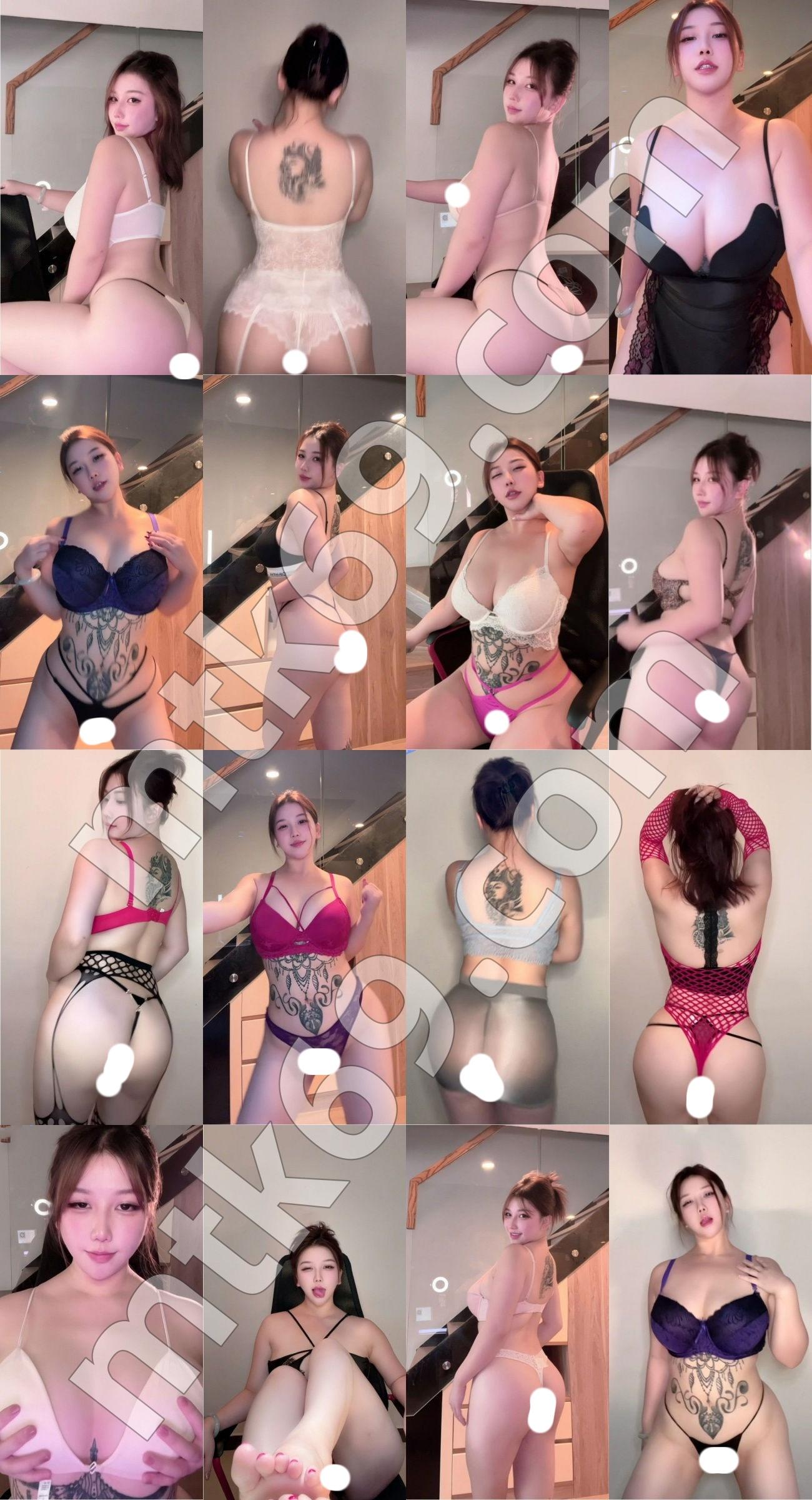 【收藏版】-快手冲田吉拉 木瓜巨乳 乳贴丁字情趣 超大尺度合集 [29V/1.8GB]