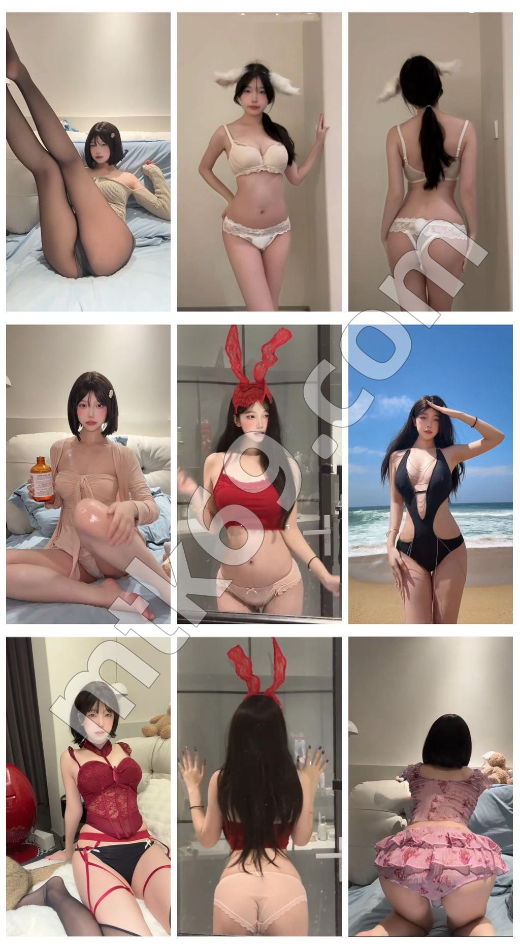 【完美coser】-抖音一P狼 百万粉丝极品身材博主 门槛内衣诱惑福利  [26V/454MB]