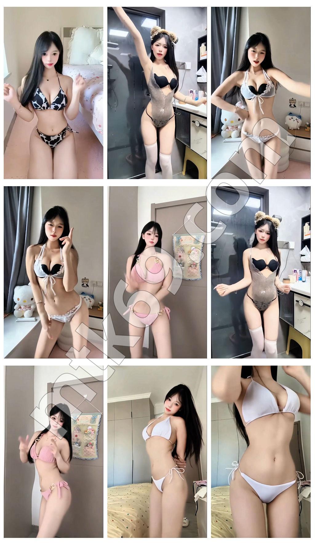 【资源分享】-抖音小小叮当 148万粉网红萌妹子 大尺度福利骚舞 [6V/244MB]