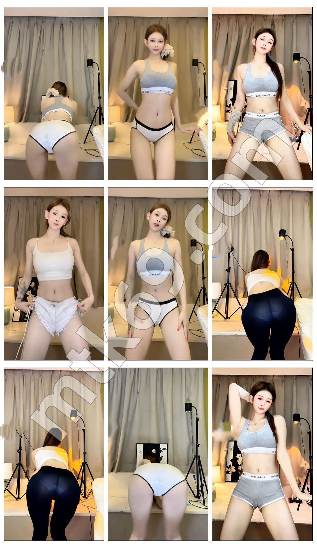 【性感美女】-快手奶栗 45万粉网红 顶级优质美女怼臀福利骚舞 [5V/290MB]