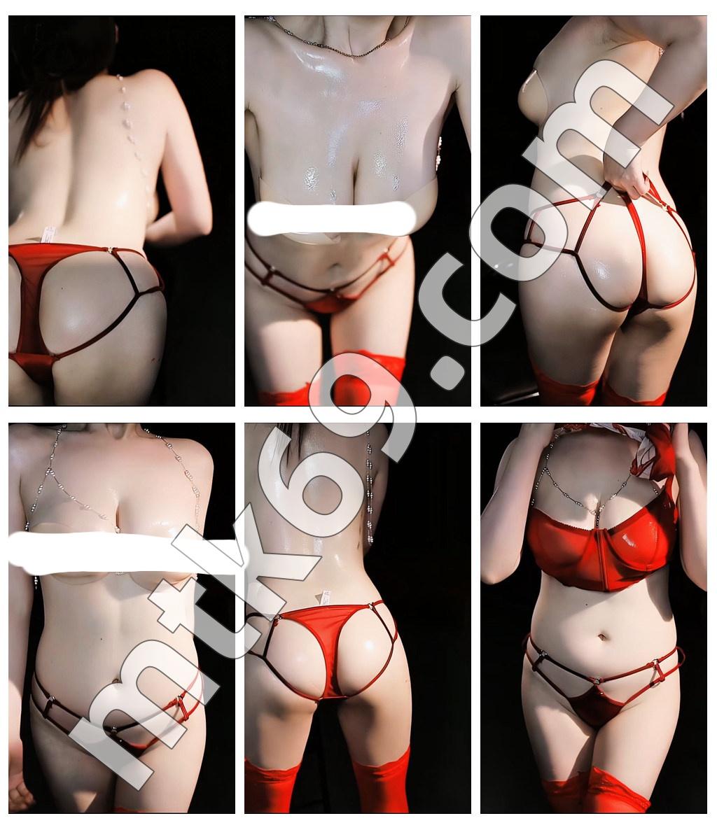 【值得收藏】-斗鱼黎一 最新高定新品 精油润湿巨乳 超近距离特写 [1V/115MB]
