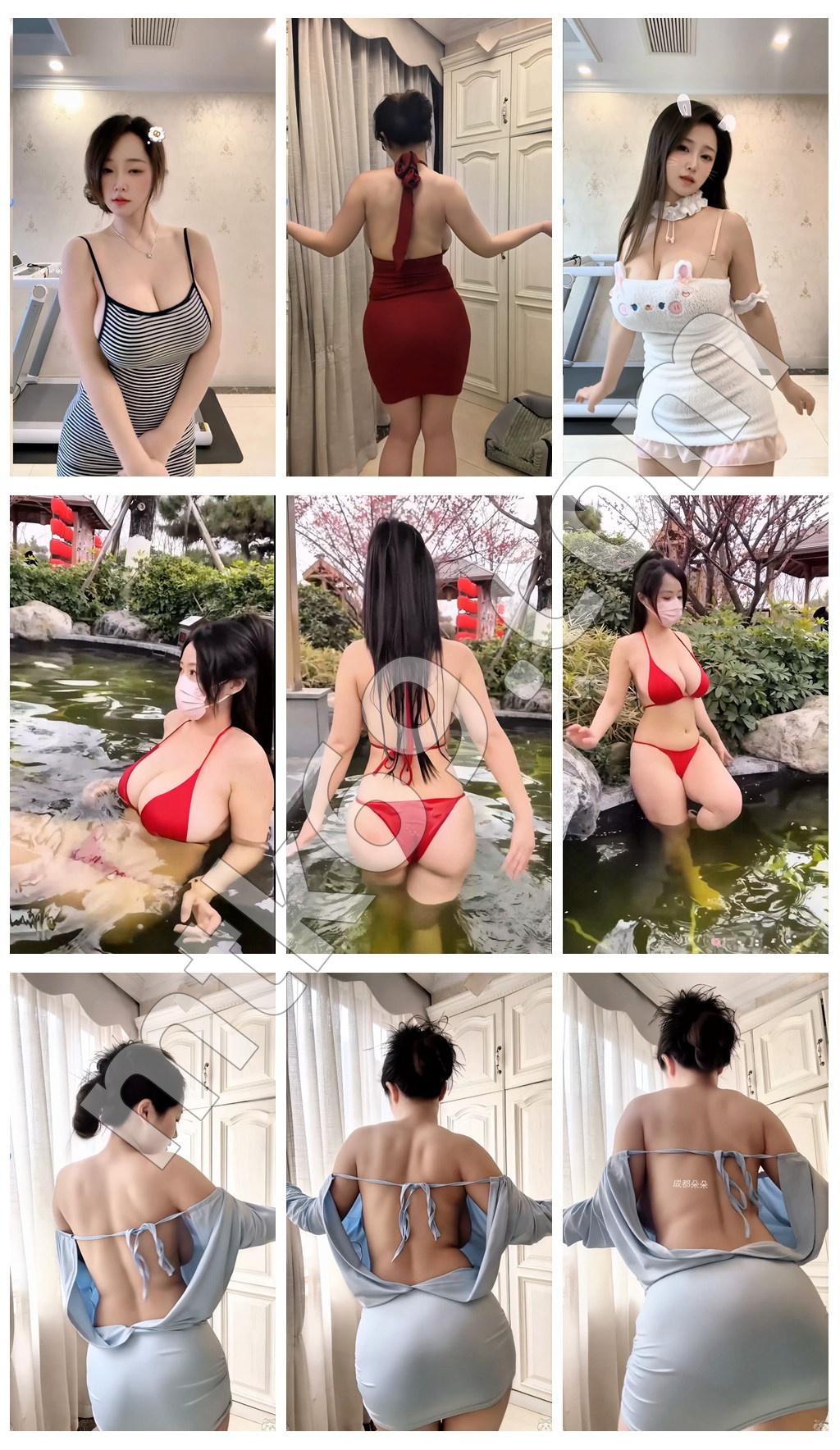 【小编强推】-抖音成都朵朵 80万粉丝网红主播 H杯巨乳真空诱惑 [6V/175MB]