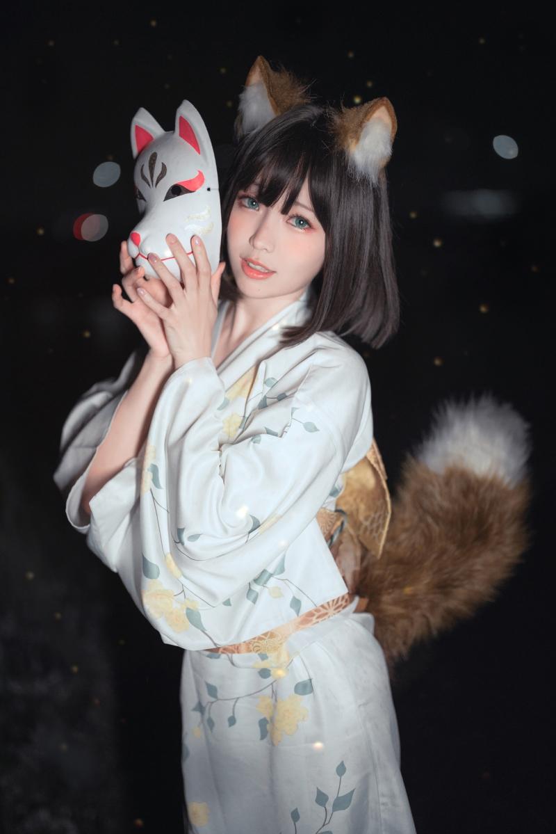 【完美佳人】-ElyEE子 2023.July C-Dongitsune ~Yukata 浴衣狐 [26P1V-132MB]