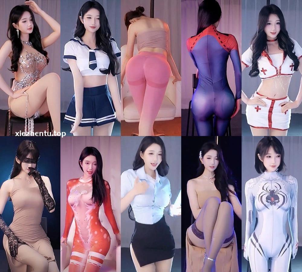 【高端精品】-B站UP爱跳舞的小七/ 虎牙坏空空充电专属舞蹈视频合集