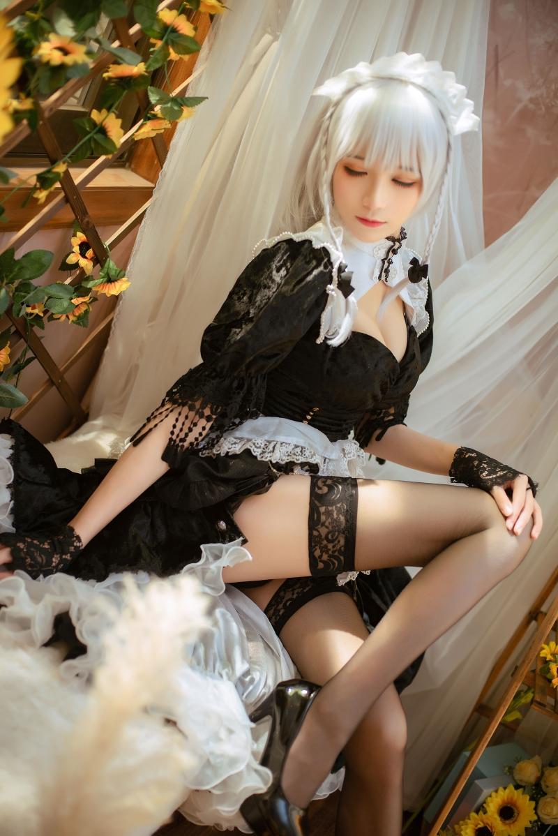 【精品资源】-Tomoyo酱 碧蓝 赫敏女仆 23p
