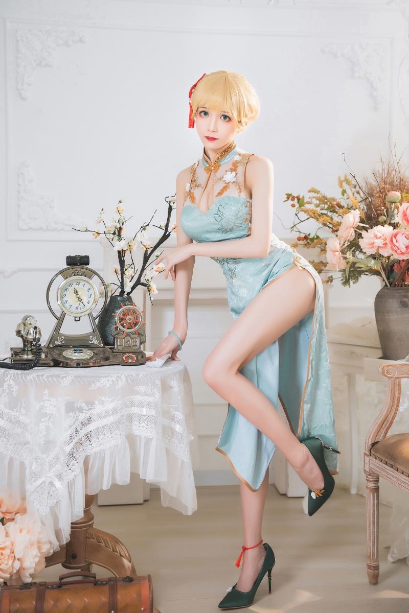 【非常赞】-Tomoyo酱 G36旗袍 30p