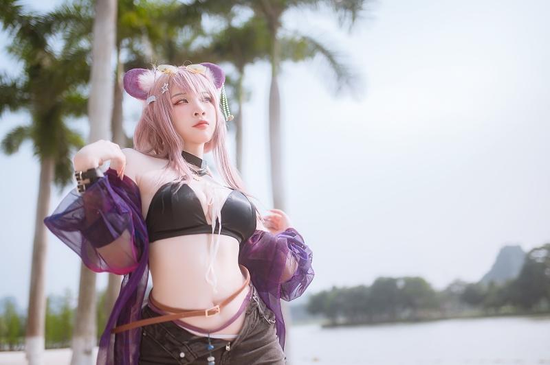 【完美coser】-二佐Nisa 《泰拉夏日纪事》佐佐林雨霞[45P-722MB]