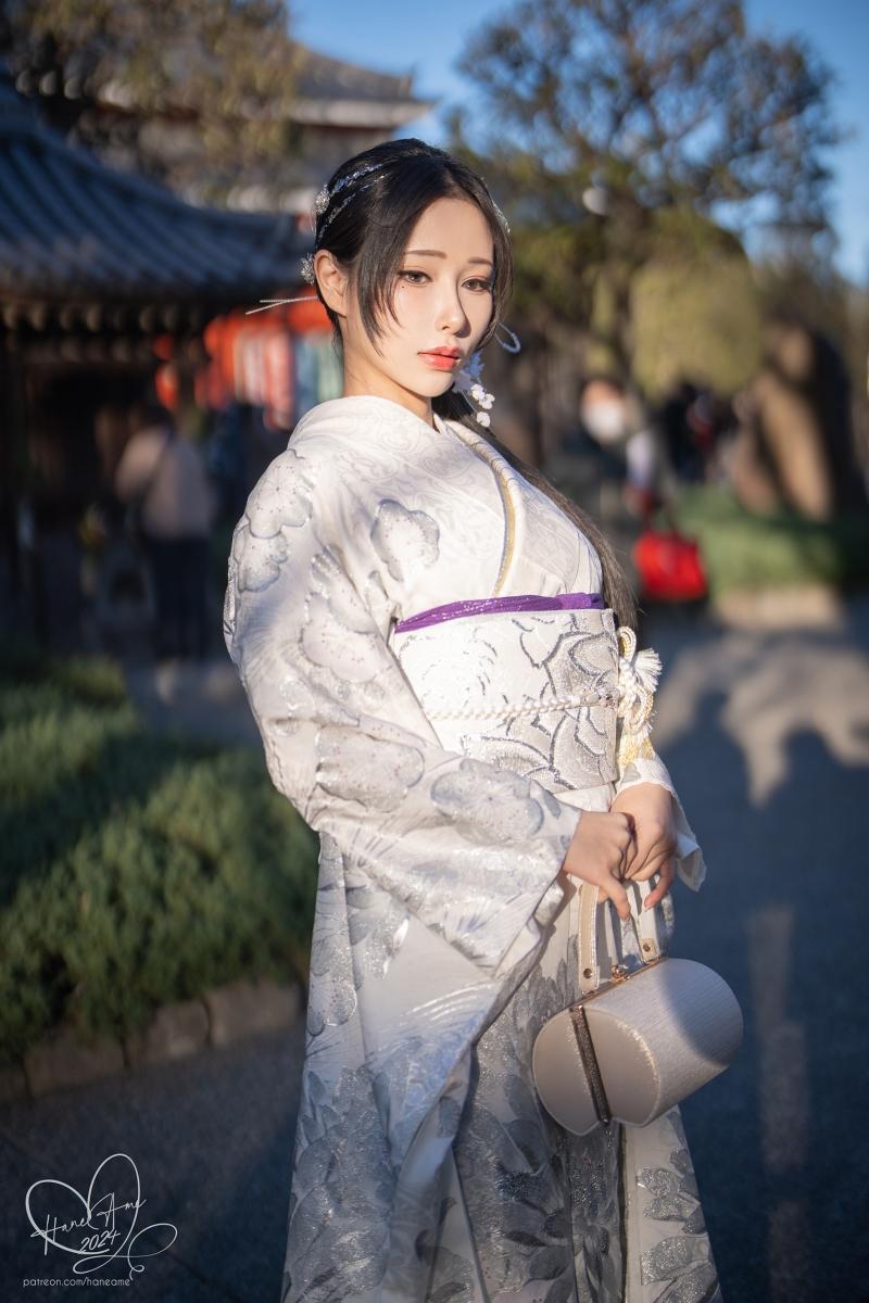 【coser推荐】-雨波_HaneAme Original Silver Kimono [31P5V-104MB]