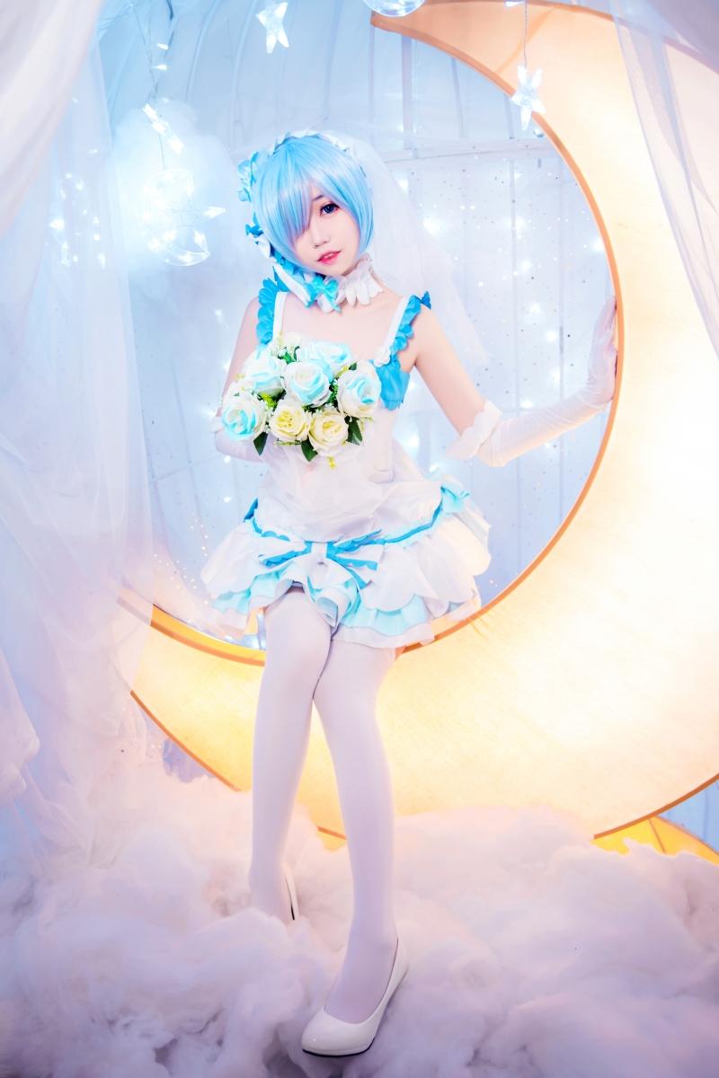【完美coser】-猫君君_MaoJun 蕾姆花嫁 [38P-295MB]