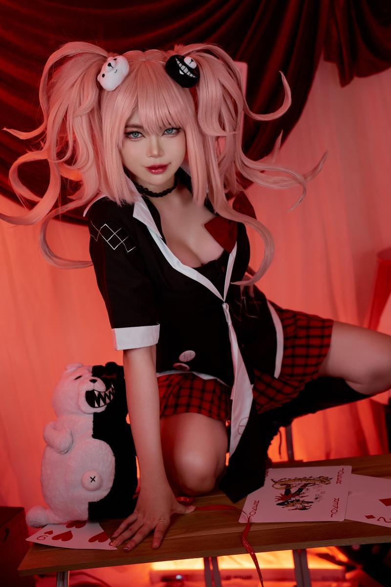 【高端精品】-ZinieQ Junko Danganronpa [44P13V-861MB]