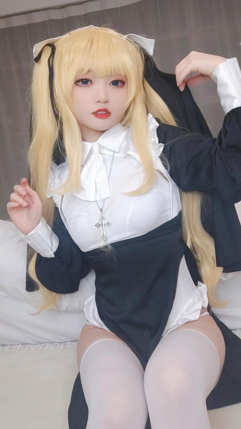 【完美coser】-神沢永莉 英梨梨修女 自拍[129P-197MB]