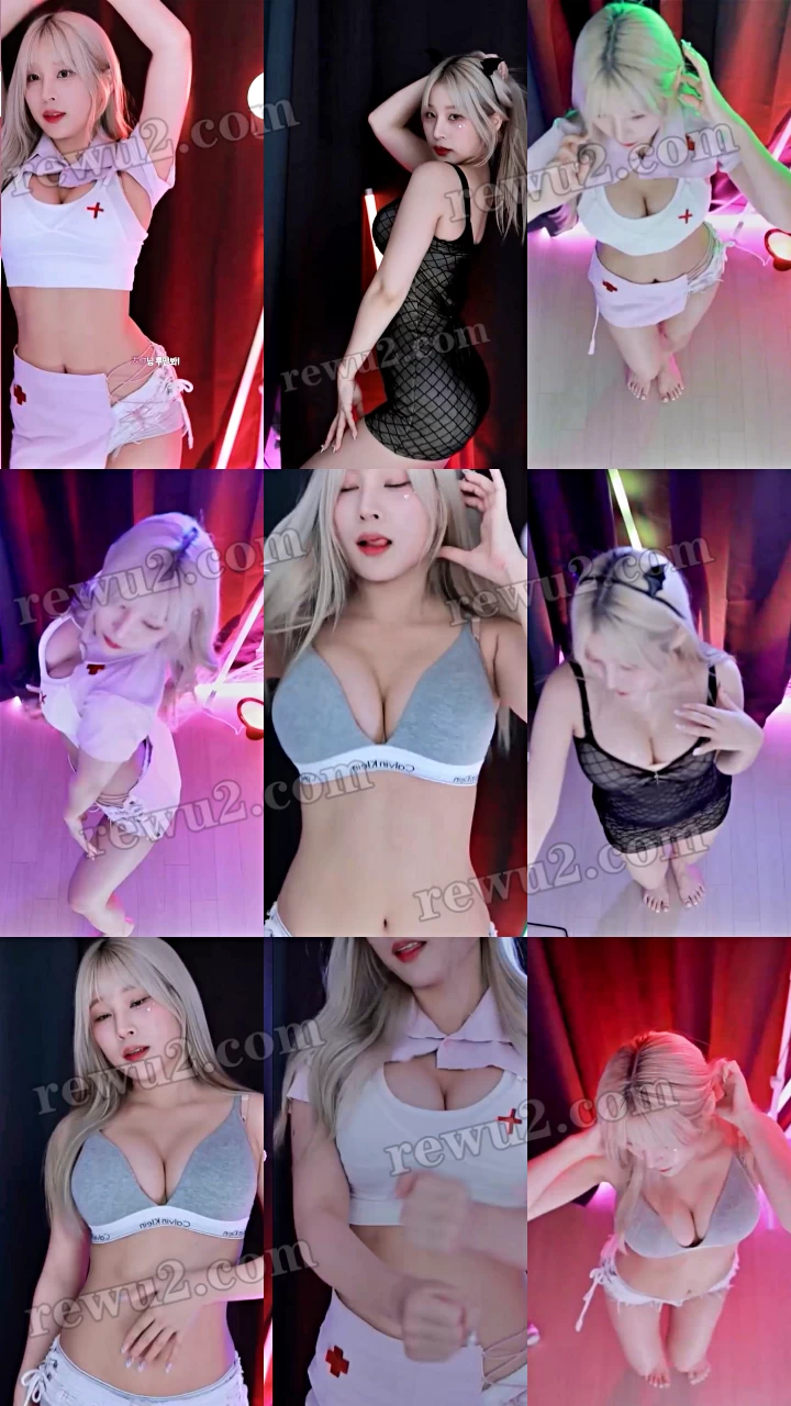 【值得收藏】-韩国主播 twitch haruzzxng 直播跳舞 无水印（12V1.91G）