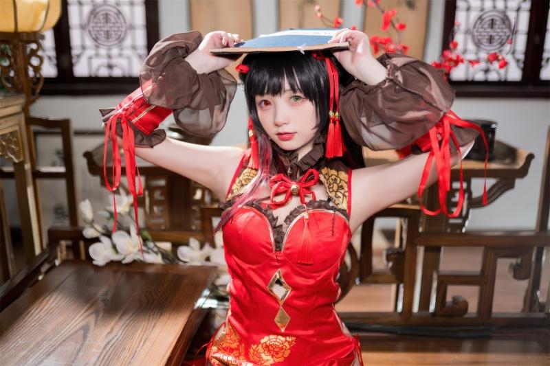 【最佳作品】-花铃 时崎狂三 旗袍[66P-546MB]