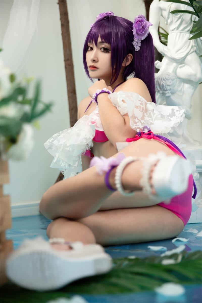 【性感美女】-洛璃 LoLiSAMA 图片包 斯卡蒂泳装[40P-343MB]