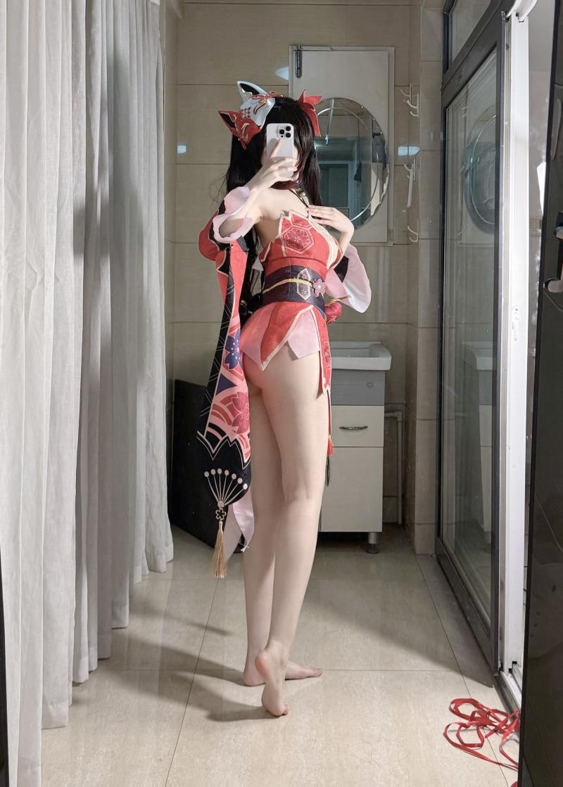 【精品资源】-不可爱羚 COS图片 花火[52P-7V1.20GB]