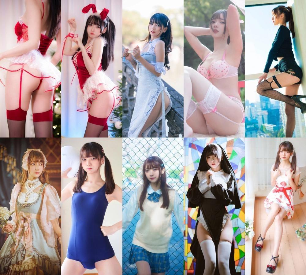 【值得珍藏】-B站UP主Kyokyo沉迷汉堡王写真套图+舞蹈桃花旗袍
