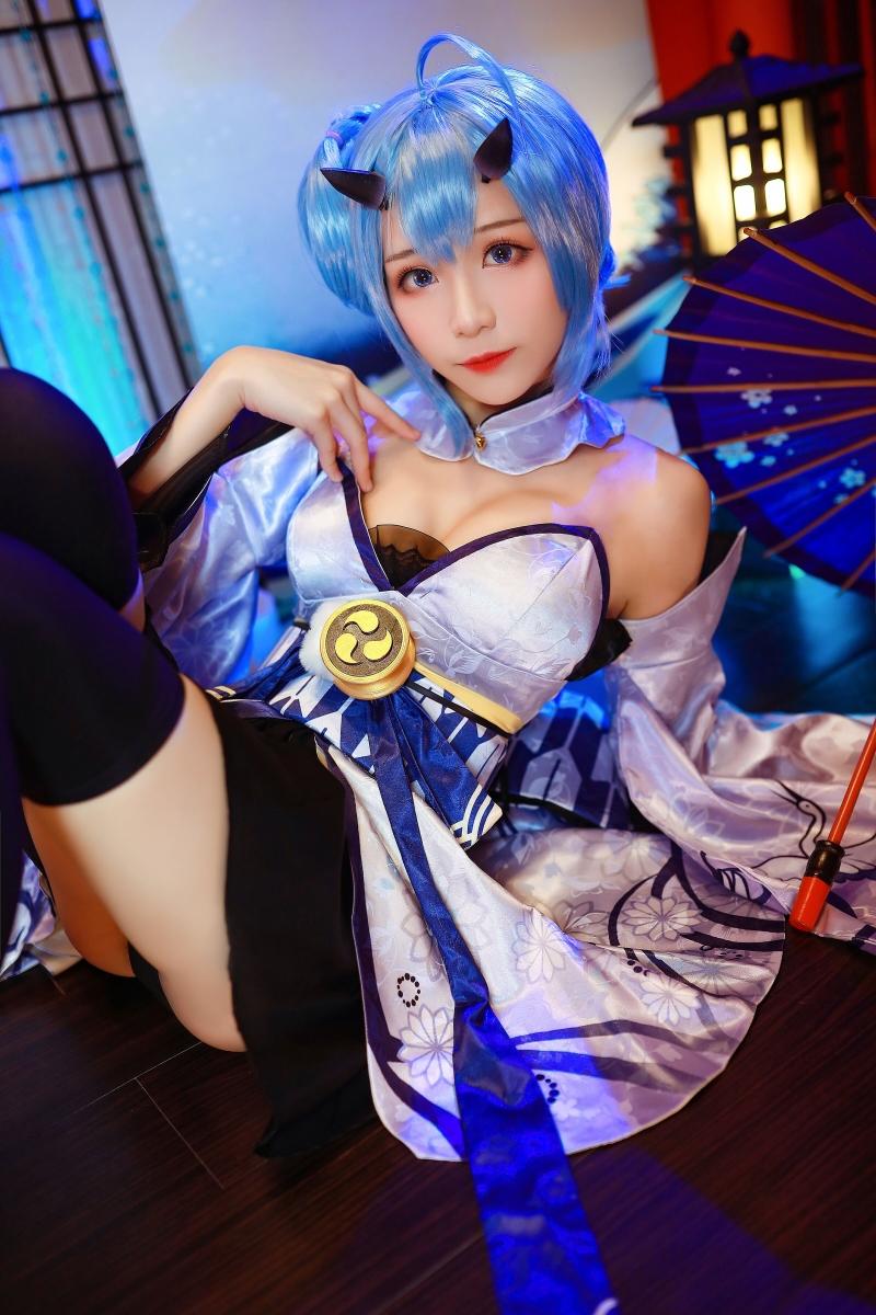 【美女推荐】-Tomoyo酱 碧蓝 柏 18p