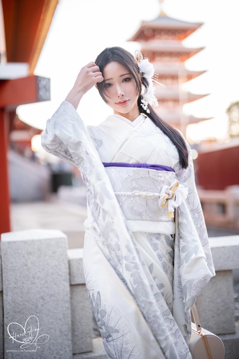 【coser推荐】-雨波_HaneAme Original Silver Kimono [31P5V-104MB]
