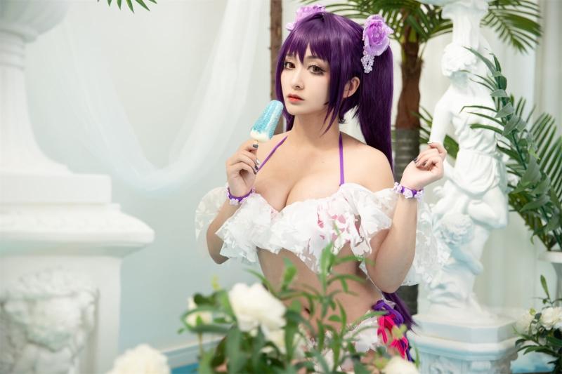 【非常赞】-洛璃 LoLiSAMA 斯卡蒂泳装[40P-423MB]
