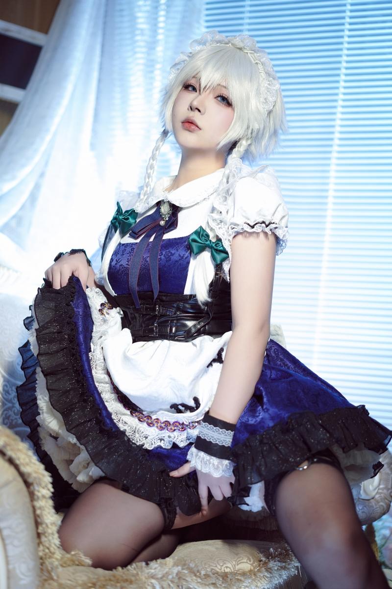 【完美coser】-yuuhui玉汇 十六夜咲夜[90P-1.68GB]-yuuhui玉汇解压密码
