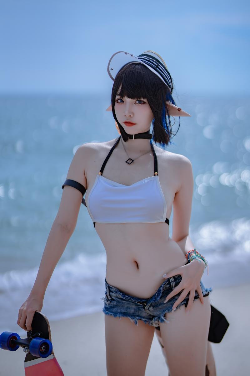 【精美资源】-二佐Nisa 森蚺泳装[22P-176MB]