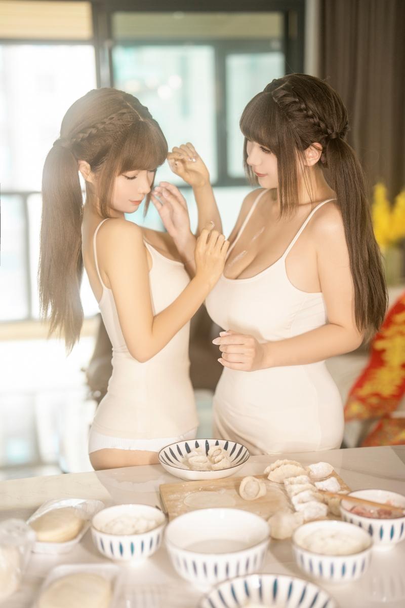 【精美作品】-蠢沫沫 双人新春贺岁[103P-1.52GB]
