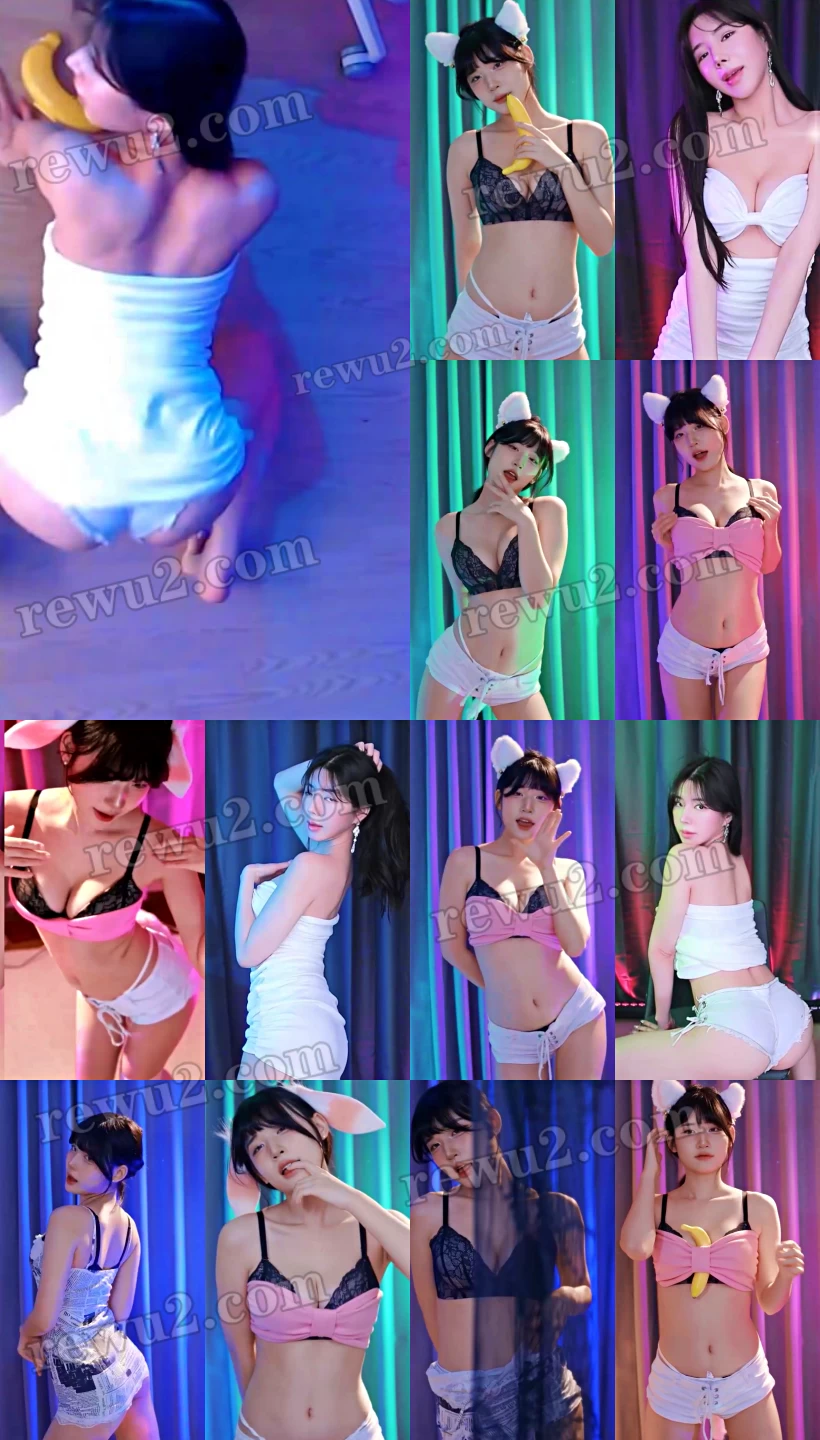 【优质作品】-【韩国主播】flextv dbzala golaniyule0 直播跳舞福利 无水印（16V3.15G）