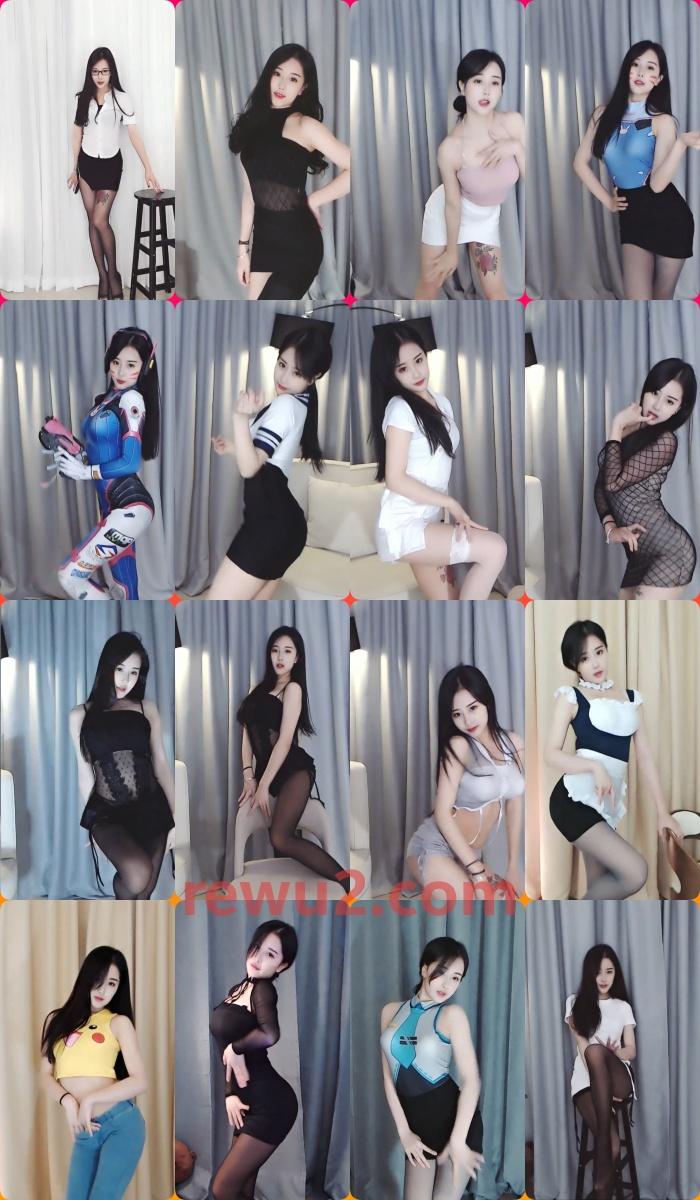 【完美coser】-虎牙主播零00 经典回顾 早期部分跳舞视频合集荣耀典藏版（65v/6.84g）