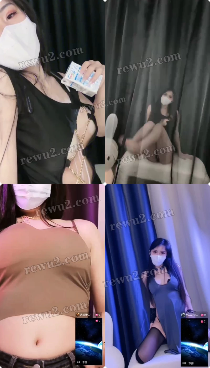 【coser推荐】-抖音主播野生小西西 密码房视频无水印 （5v/229m）