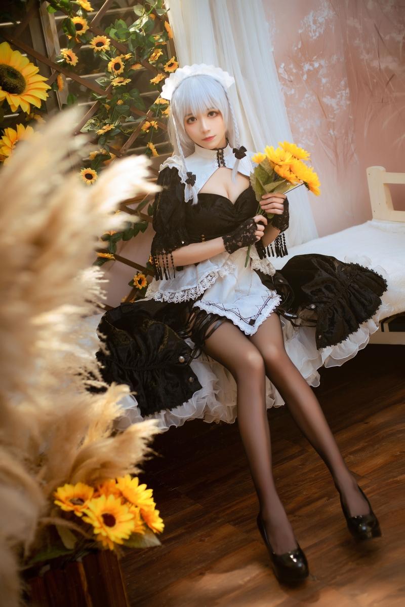 【精品资源】-Tomoyo酱 碧蓝 赫敏女仆 23p