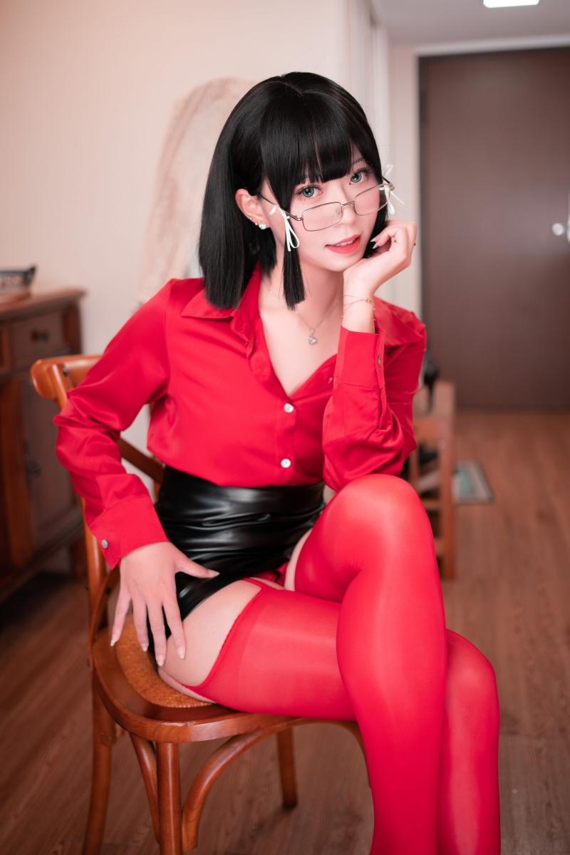 【值得一看】-Money冷冷 辉夜姬OL制服