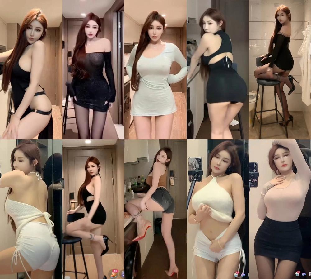 【完美coser】-快手主播女乔小号直播跳舞整活合集