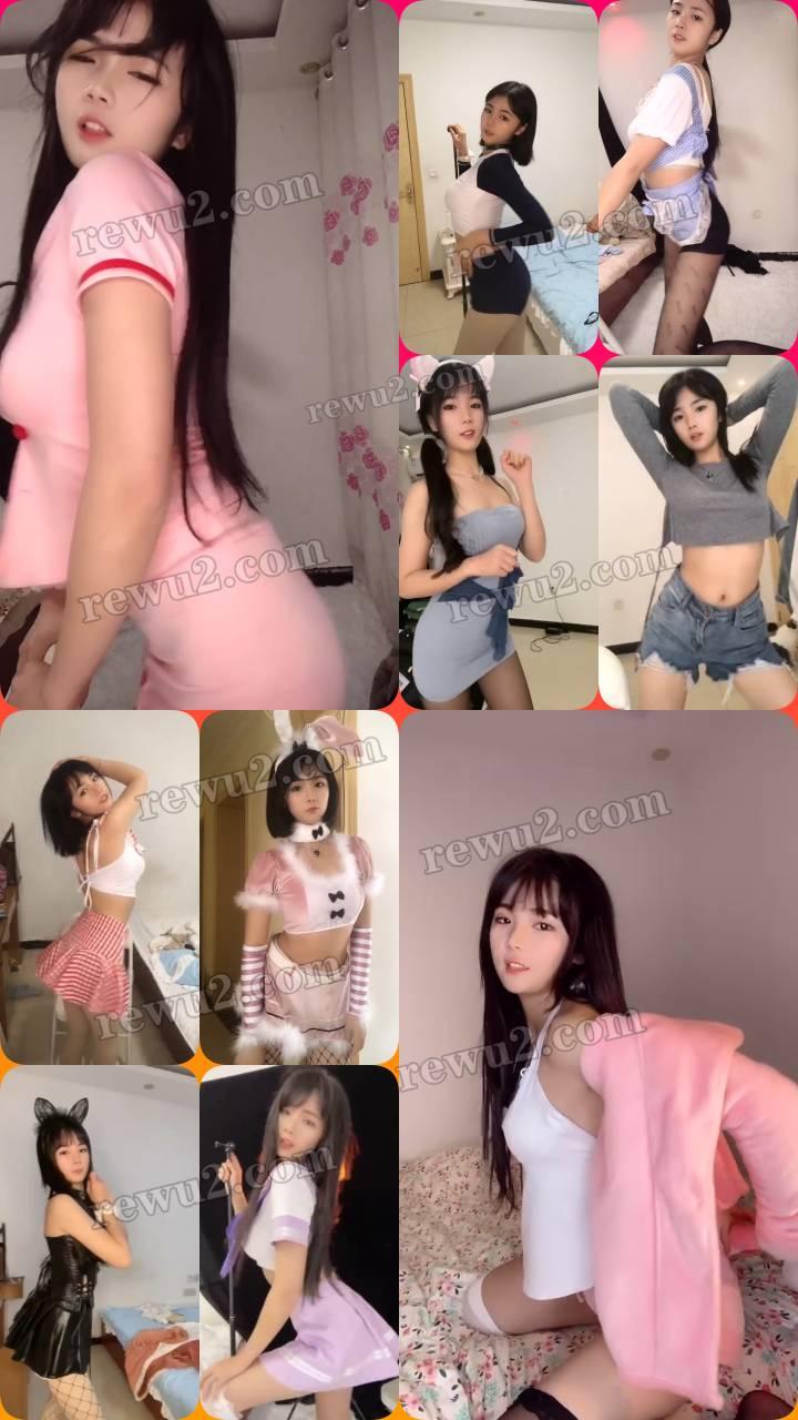 【高端精品】-【快手主播】长不大的包子粉丝群跳舞 无水印 （17v/186m）