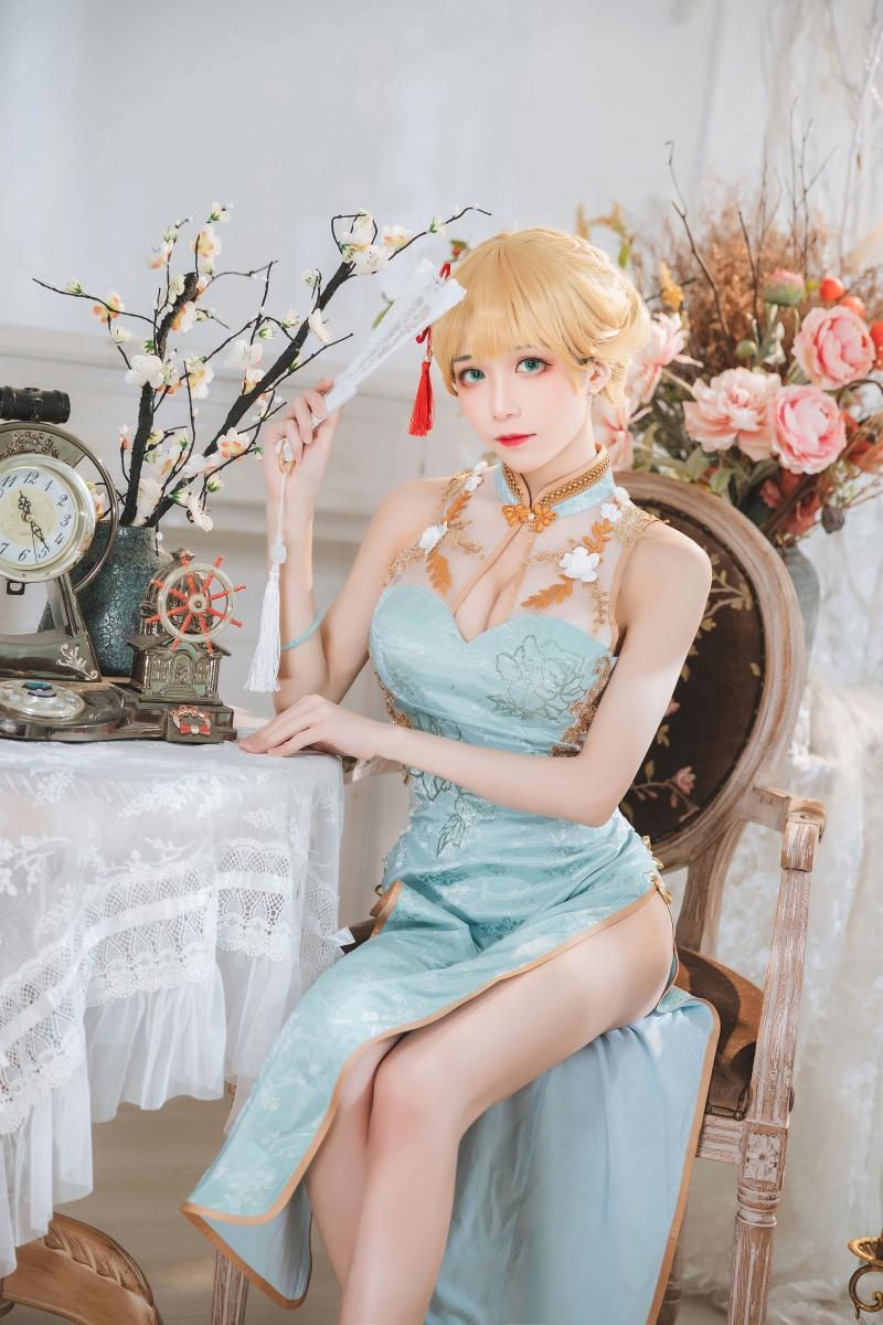 【非常赞】-Tomoyo酱 G36旗袍 30p