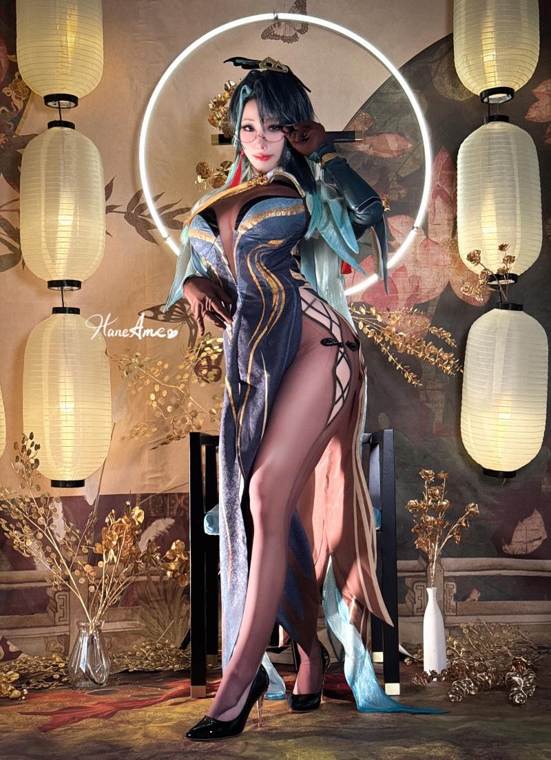 【值得一看】-雨波_HaneAme Genshin Impact Xianyun [51P4V-711MB]