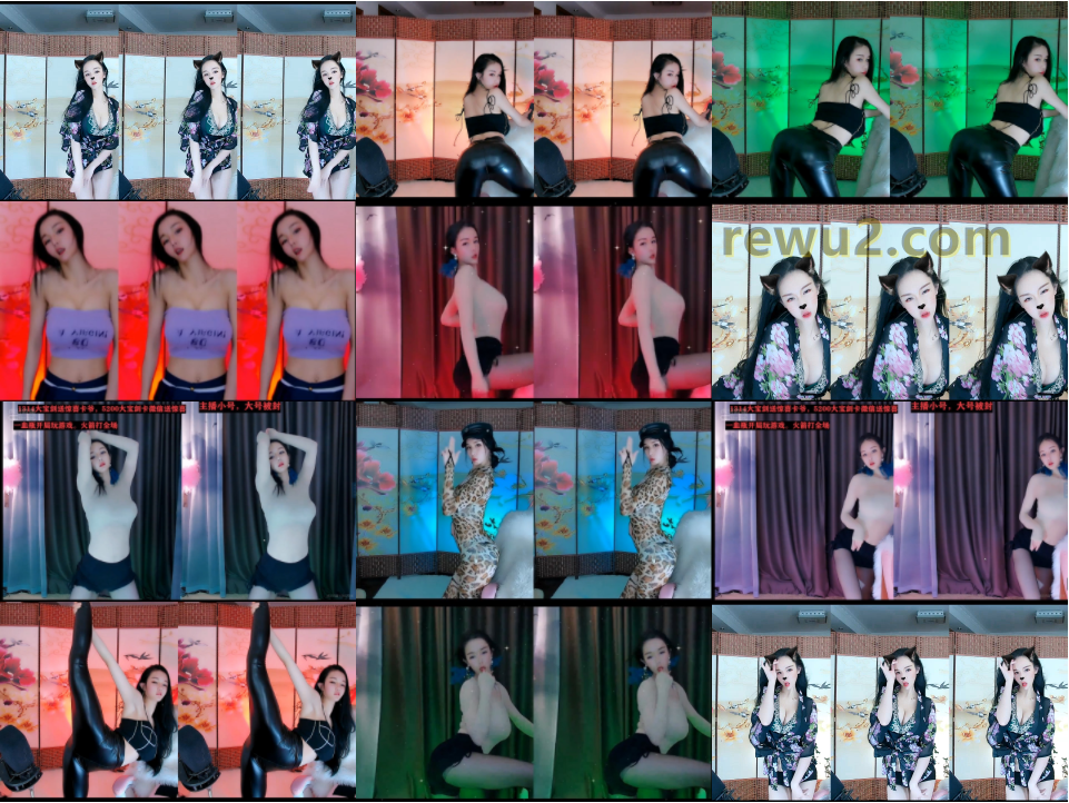 【性感美女】-【虎牙主播】舞嫣小妖精 定制跳舞福利合集 原版无水印（9V1.33G）