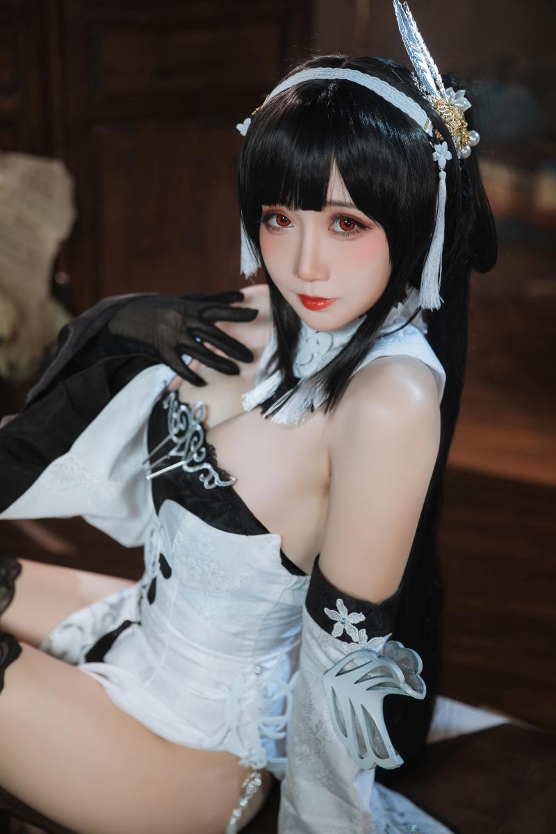 【值得珍藏】-焖焖碳 碧蓝航线镇海 白黑礼服[23P-182MB]