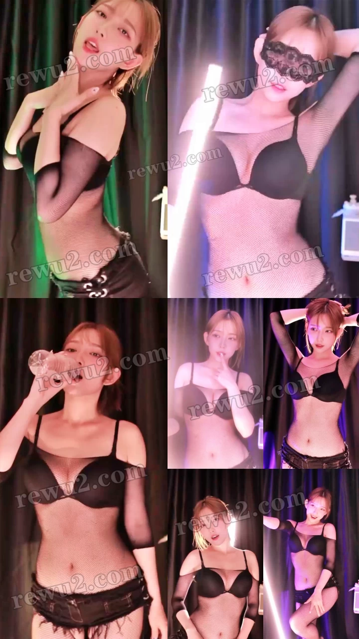 【最佳作品】-【韩国主播】twitch leelate 直播跳舞 无水印 衣服相当可以（8V1.6G）