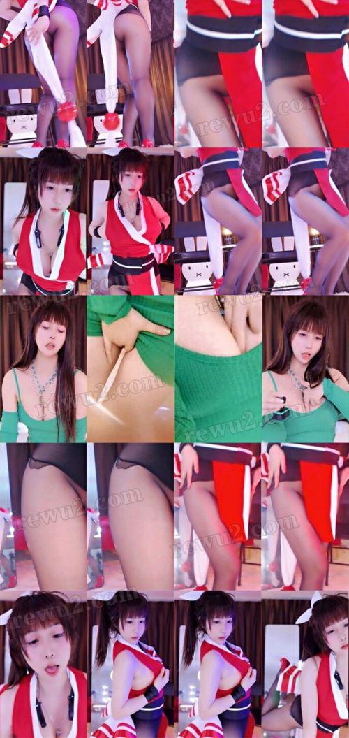 【高端精品】-【网易CC】深田老师 大尺度 定制 黑色丝袜无内 真空不知火舞！表情销魂 杏感肉臀 刺激双视角！(2V514M4分)