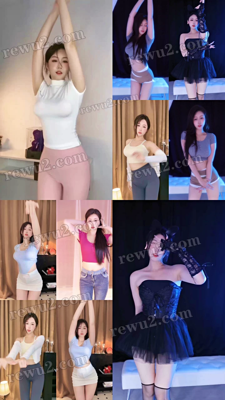 【精美资源】-【抖音主播】是肉肉呀 小金银 精选跳舞福利 无水印（12V819M）