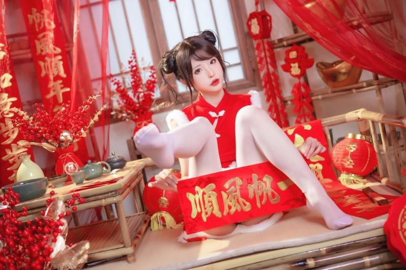 【精美资源】-清水由乃 新年旗袍 [77P-910MB]